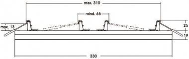 BRUM An-/Einbaupanel MOON ws    12207073 