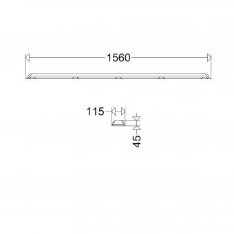 SCHUC Abdeckung, Wanne PC      161119045 