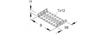 Niedax Stoßstellenverbinder  RV 35.100 F 