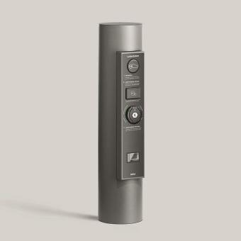 BEGA Ladesäule, Silber            85079A 