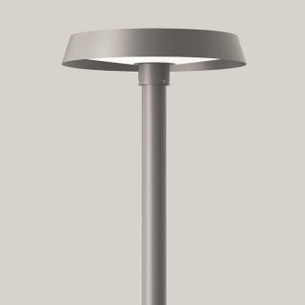BEGA Mastaufsatzleuchte, Silber   85071A 