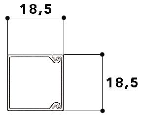 GGK Kanal LFG 20x20                 1000 