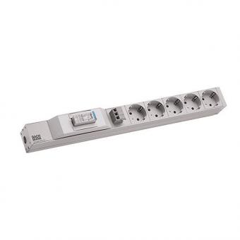Bachmann 19" 1HE ÜSS 5xSchuko    800.294 