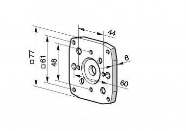 Somfy Universallager             9910040 