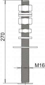 OBO isFang 3B-G1 Gewindestange f.1 