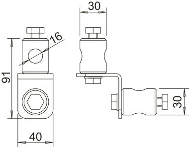 OBO 101 MA-16 Iso-Combi Multi-Adapter 