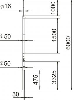 OBO isFang IN-A 6000 Isolierter Fangmast 