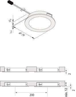 Hera Dynamic FAR 68-LED 3W   20203190003 