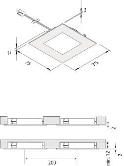 Hera 5er Set FAQ 68-LED 4W   61060551002 