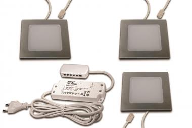 Hera 3er Set FAQ 58-LED 3W   61060431003 