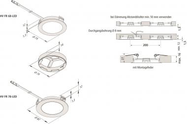 Hera LED Einbauleuchte       61002220208 