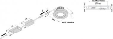 Hera Schwenkbare LED         20203351004 