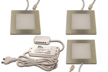 Hera 3er Set FAQ 68-LED 4W   61060531002 