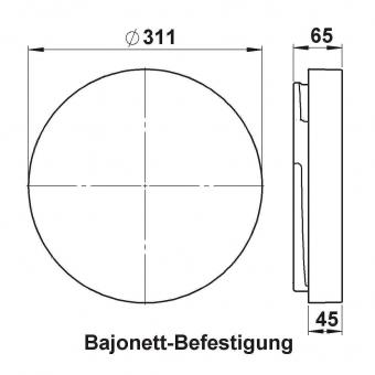 Albert G 412, Opalglas matt d = 90210412 