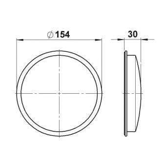 Albert G 416, Plexiglas opal    90270416 