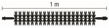 S&H LED-Firework 160 1m 36V 5,8W   58663 