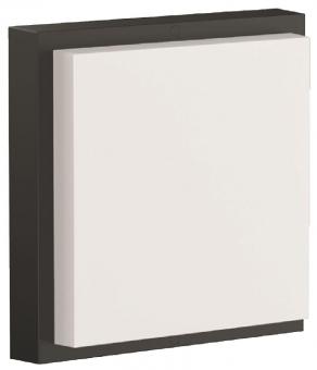 RED Hausnummernleuchte schwarz 250x250mm 