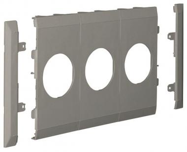 Hager Blende 3fach Steckdose    G3652LAN 