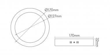 Nobile LED Panel Aufbau 170 R 1561281011 