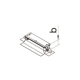 Hager Endstück höhenverstel. BKFDE600045 