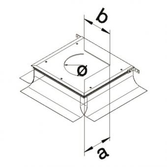 Hager Anschlussdose gestanz rund BKSAG00 