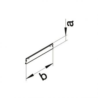 Hager Endstück aus Stahl f.BKG BKG300806 