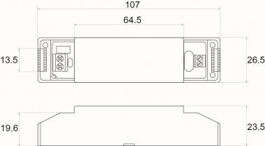 Rutec LED-Netzgerät 24V 24W IP20   85275 