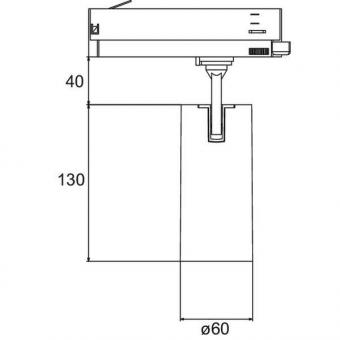 Brumberg LED-Schienenstrahler   88713173 