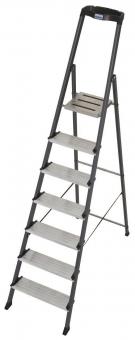 KRAU SECURO-Alu-Leiter 7 Stufen   126450 
