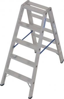Krause Stufen-Doppelleiter Alu 2x5 