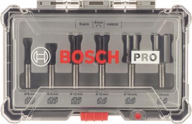 Bosch 2607017466 6tlg    6 TLG NUTFRÄSER 