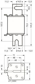 Siemens 3NE43330B SITOR-Sicherungs- 