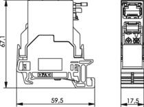 TG STX Tragschienen-         J80023A0001 