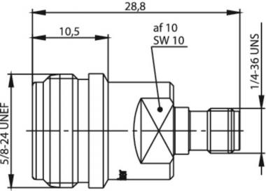 TEGA Messadapter N-SMA       J01027T0017 