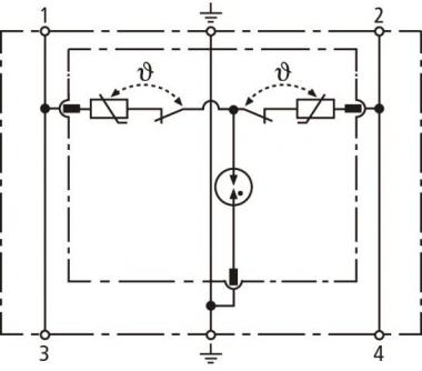 DEHN ÜS-Ableiter 2-polig DEHNrail 953202 