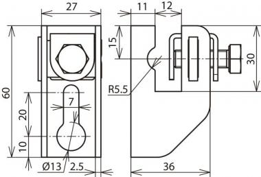 Dehn 277237       FRH 11 6.10 WA11 B7 CU 