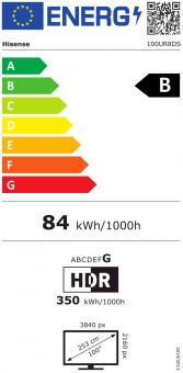 Hisense 100UR8DS sw Mini LED-TV RGB 