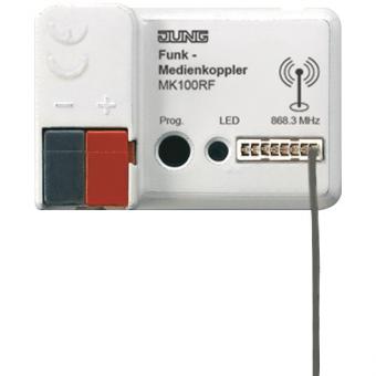 JG KNX Funk-Medienkoppler        MK100RF 