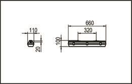 RIDI Leuchte PFLO  PFLO-0660NDKG840O0250 