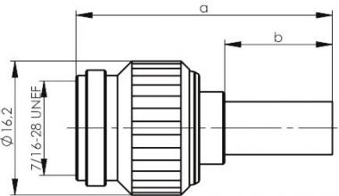 TG TNC-KABELST H155,LMR-24   J01010A0035 