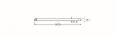 LEDV LED Tube EM Super 11,4W/840 (38W) 