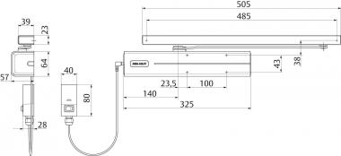 effeff Freilauf-Ts Mit   DC700FMB--D9016 