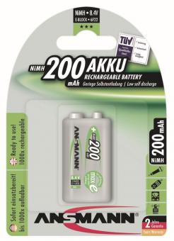 Ansmann Akku 9V NiMH E200 maxE Blister-1 
