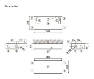 Maico 0095.0144          WS 300 Flat KBR 