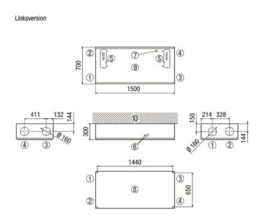 Maico 0095.0145          WS 300 Flat KBL 