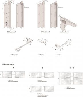 Hera Schlitzschiene          21802040006 