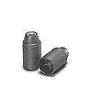 VOSS Iso-Fassung E14 schwarz      102189 
