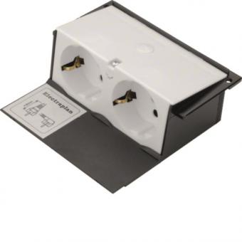 Hager Gerätebecher m.2fach     GBES29010 