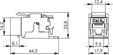 TG AMJ-Modul K Cat6A         J00029K0036 