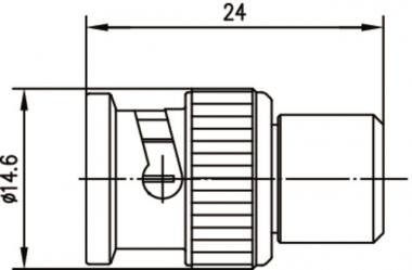 TG BNC-Abschlusswiderstand   J01006A0020 